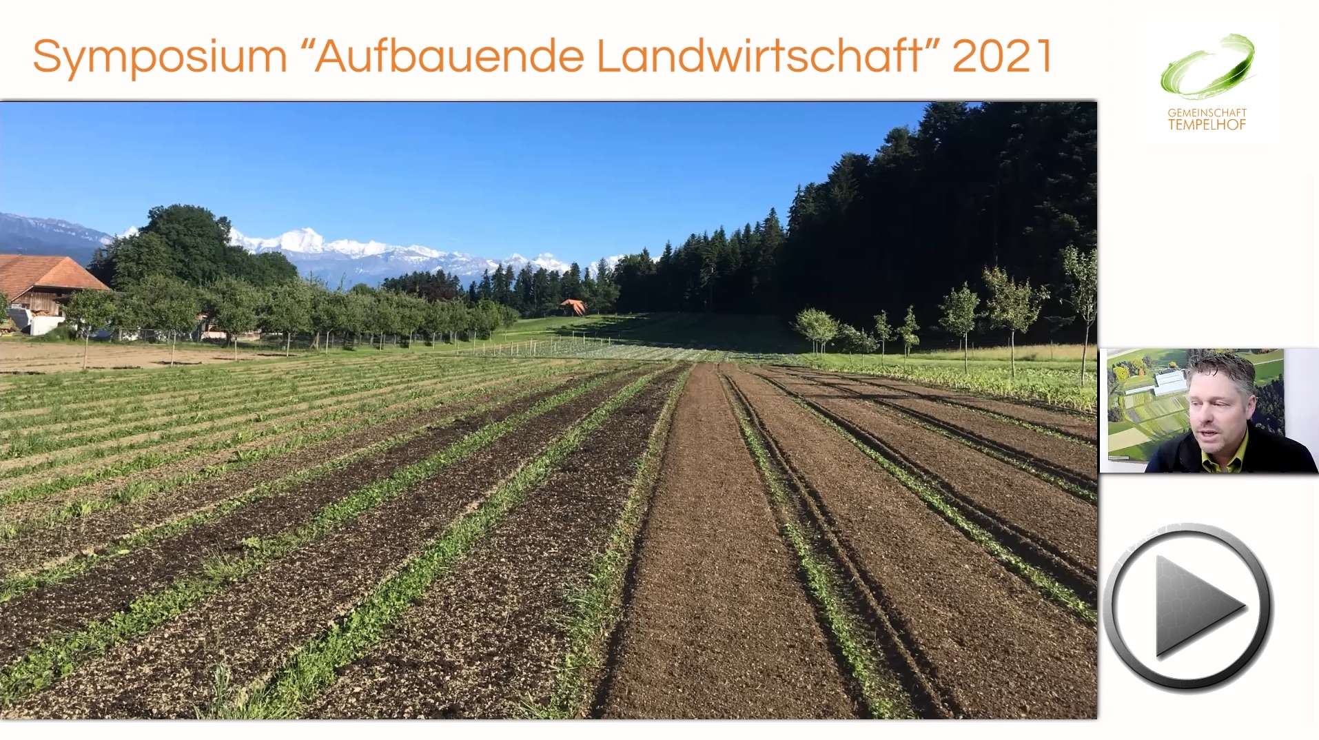 Präsentation: Bernhard Hänni // Regenerativer Gemüseanbau // Symposium „Aufbauende Landwirtschaft“ 2021