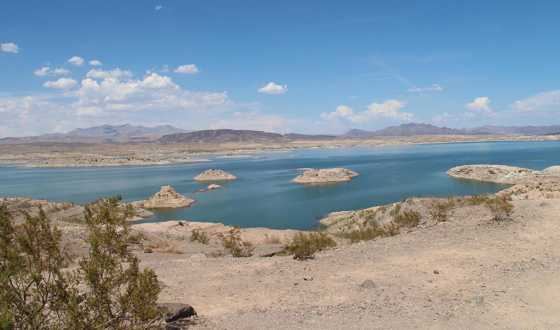 Lake Mead trocknet aus